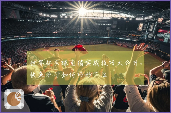 世界杯买球竞猜实战技巧大公开，快来学习如何巧妙下注